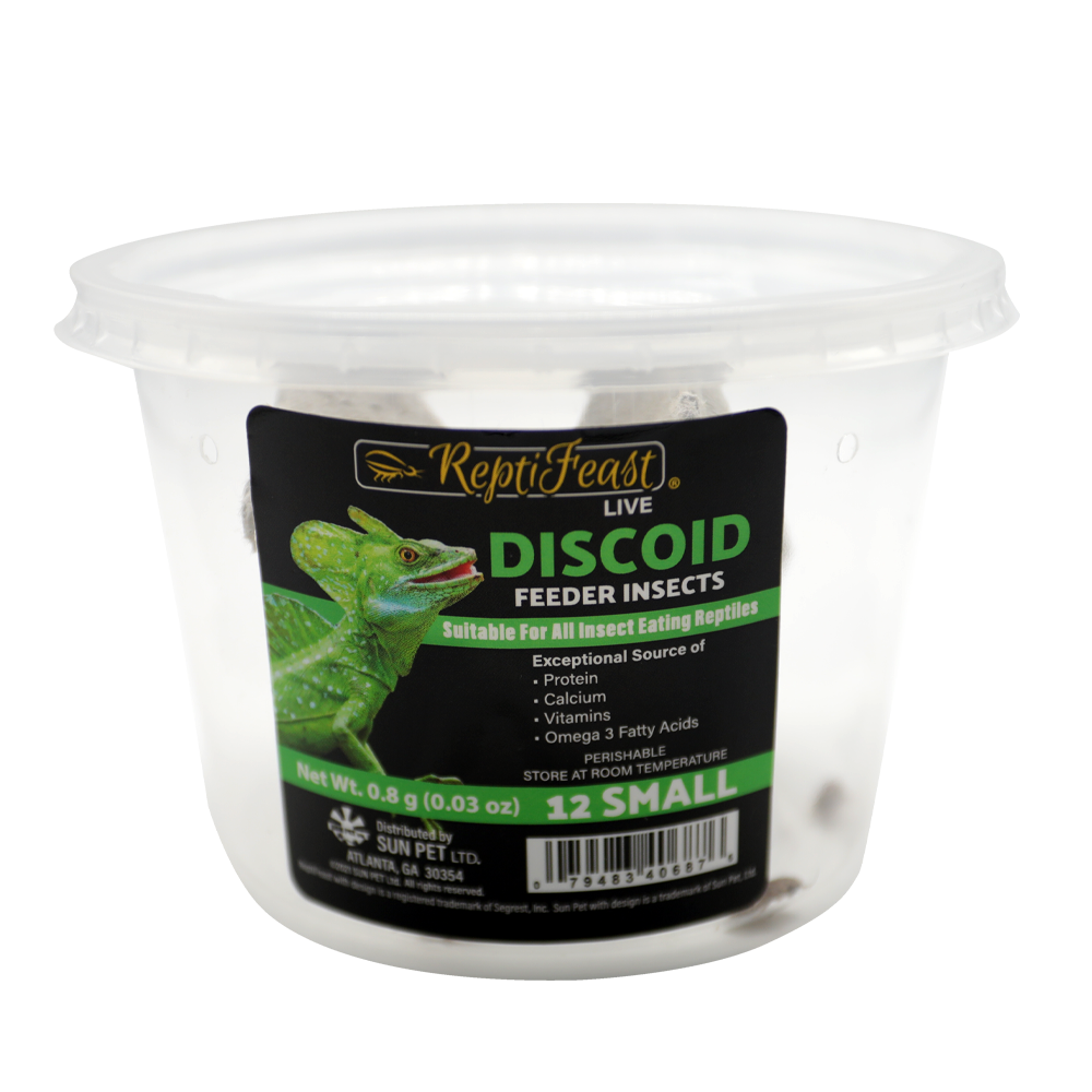 ReptiFeast® Discoids Small 12 count