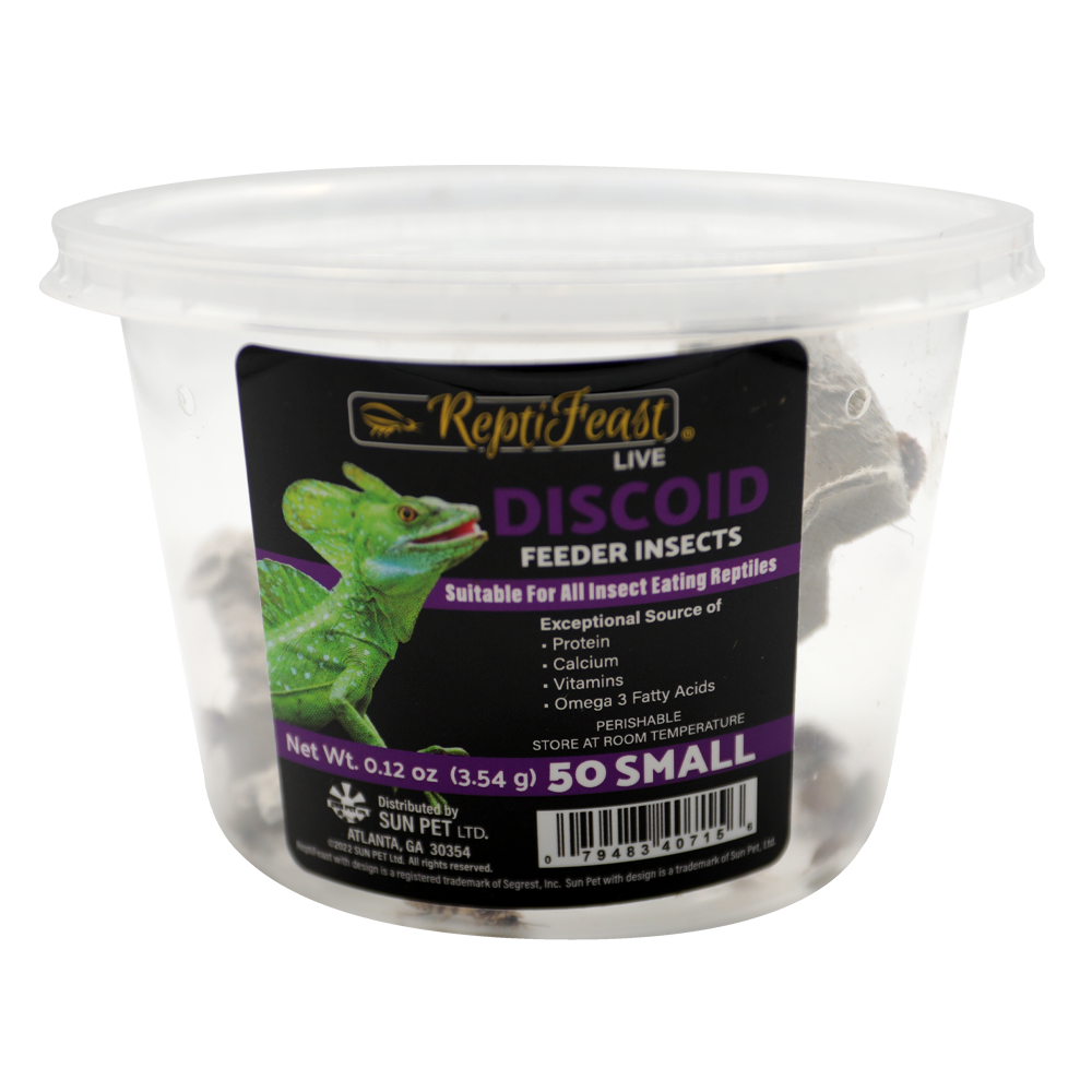 ReptiFeast® Discoids Small 50 count